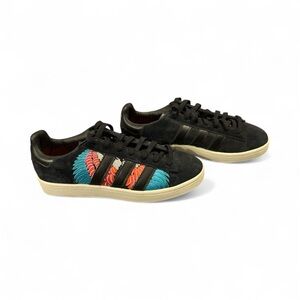 adidas men’s Campus 00s “Notting Hill Carnival” HQ6639. Black full suede size 11